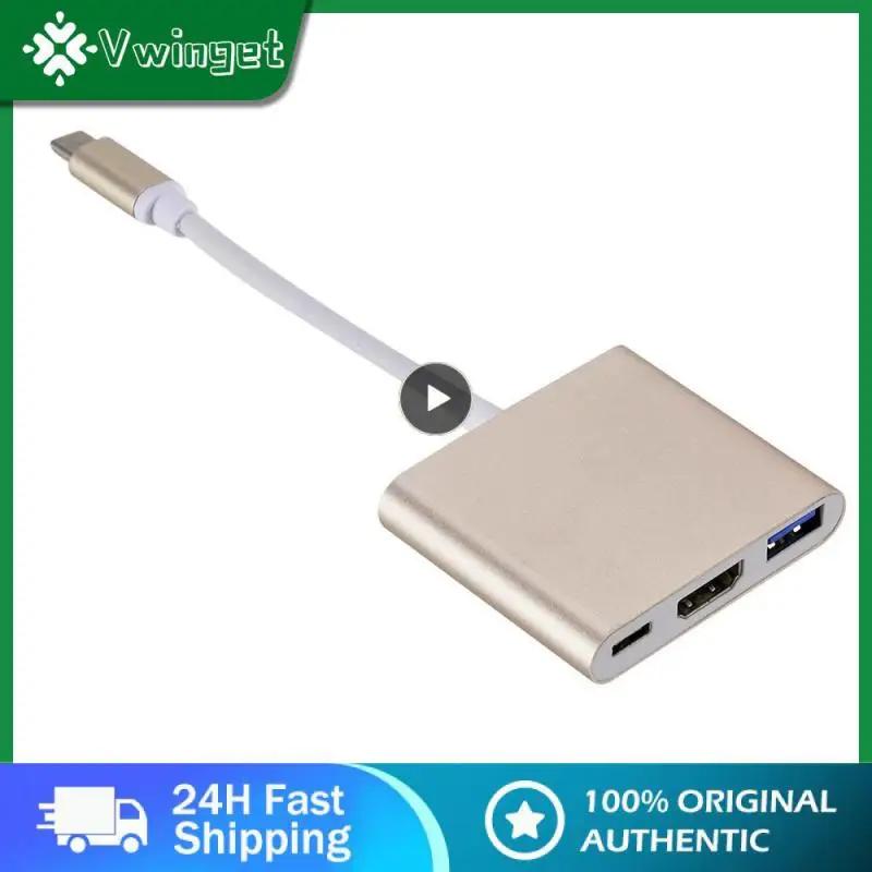 ƺ S9 S10 P20 P30  ˷̴  , CŸ-HDMI ȣȯ USB C, 4K, 3 in 1